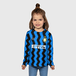 Лонгслив детский INTER домашняя 2021, цвет: 3D-принт — фото 2
