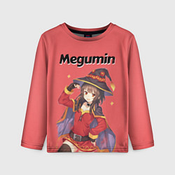 Лонгслив детский Megumin, цвет: 3D-принт