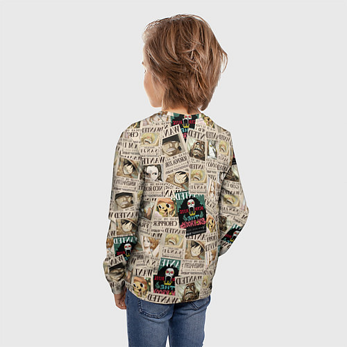 Детский лонгслив Ван пис / 3D-принт – фото 4