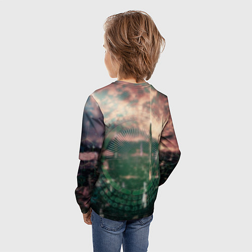 Детский лонгслив Аска Евангелион / 3D-принт – фото 4