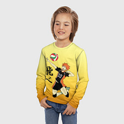 Лонгслив детский Fly High Haikyuu!!, цвет: 3D-принт — фото 2