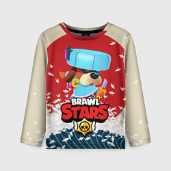 Лонгслив детский Brawl Stars - Ronin Ruffs, цвет: 3D-принт