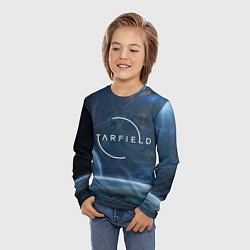 Лонгслив детский Starfield, цвет: 3D-принт — фото 2