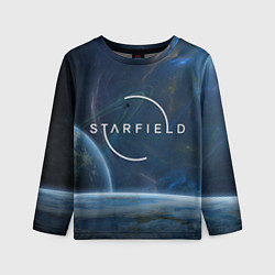 Лонгслив детский Starfield, цвет: 3D-принт