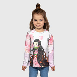 Лонгслив детский НЕЗУКА NEZUKO, цвет: 3D-принт — фото 2