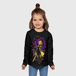 Лонгслив детский GENSHIN IMPACT, АЛЬБЕДО, цвет: 3D-принт — фото 2