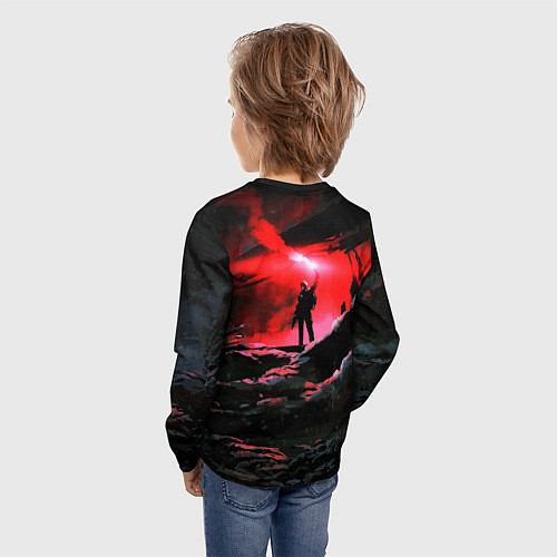 Детский лонгслив Metro Exodus / 3D-принт – фото 4