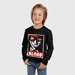 Лонгслив детский Hellsing, цвет: 3D-принт — фото 2