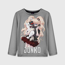 Лонгслив детский MONOKUMA JUNKO, цвет: 3D-принт