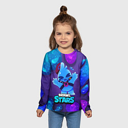 Лонгслив детский Сквик Squeak Brawl Stars, цвет: 3D-принт — фото 2