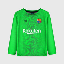 Детский лонгслив FC Barcelona Goalkeeper 202122