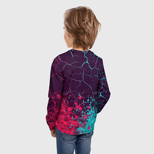 Детский лонгслив Свободу Лелушу - Краска / 3D-принт – фото 4