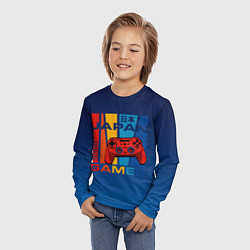 Лонгслив детский JAPAN GAMER ГЕЙМЕР, цвет: 3D-принт — фото 2