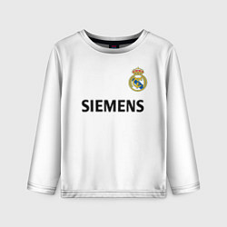 Лонгслив детский Р Карлос футболка Реала, цвет: 3D-принт