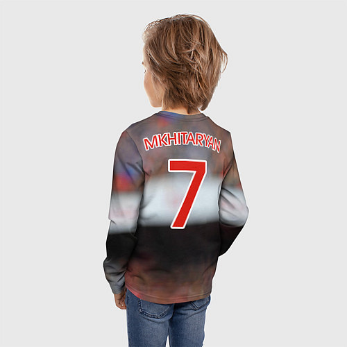 Детский лонгслив H Mkhitaryan Arsenal / 3D-принт – фото 4