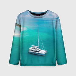 Детский лонгслив ПАРУСНИК SAILBOAT Z