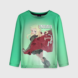 Лонгслив детский Pravda, цвет: 3D-принт