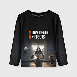 Лонгслив детский Love, Death and Robots, цвет: 3D-принт