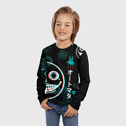 Лонгслив детский Nier: Automata, цвет: 3D-принт — фото 2