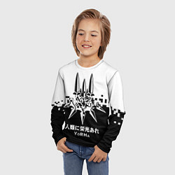 Лонгслив детский YoRHa, Nier: Automata, цвет: 3D-принт — фото 2