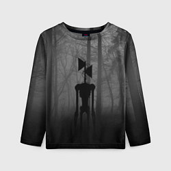 Лонгслив детский Сиреноголовый Siren Head Игра, цвет: 3D-принт