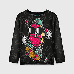 Детский лонгслив SKATEorPIE