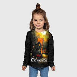 Лонгслив детский Кукрыниксы - Артист, цвет: 3D-принт — фото 2