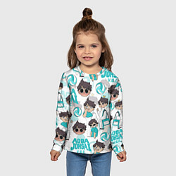 Лонгслив детский ТООРУ ОЙКАВА OIKAWA TORU, цвет: 3D-принт — фото 2