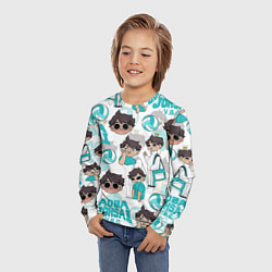 Лонгслив детский ТООРУ ОЙКАВА OIKAWA TORU, цвет: 3D-принт — фото 2