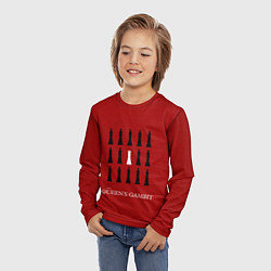 Лонгслив детский Белая королева, цвет: 3D-принт — фото 2