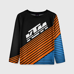Лонгслив детский KTM КТМ Z, цвет: 3D-принт