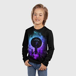 Лонгслив детский Star Trek, USS Enterprise, цвет: 3D-принт — фото 2