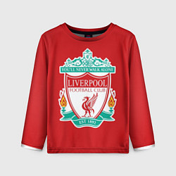 Лонгслив детский F C LIVERPOOL, цвет: 3D-принт