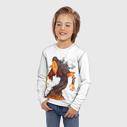Лонгслив детский Кронос, цвет: 3D-принт — фото 2
