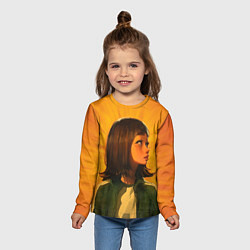 Лонгслив детский 240 Чи Ён, цвет: 3D-принт — фото 2
