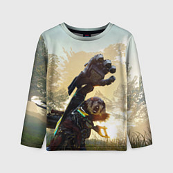 Детский лонгслив Biomutant Биомутант рука