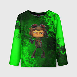 Лонгслив детский Psychonauts 2 Распутин, цвет: 3D-принт