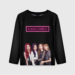 Детский лонгслив BLACKPINK NEON