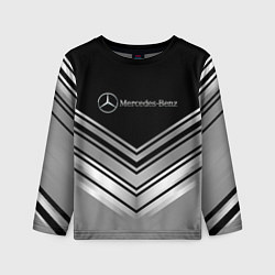 Лонгслив детский Mercedes-Benz Текстура, цвет: 3D-принт