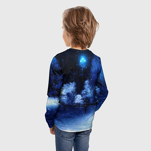 Детский лонгслив Год Тигра 2022 / 3D-принт – фото 4