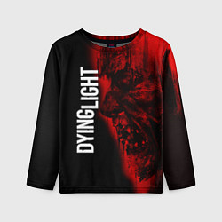Лонгслив детский DYING LIGHT RED ZOMBIE FACE, цвет: 3D-принт