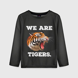 Лонгслив детский Тигр We are tigers, цвет: 3D-принт
