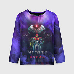 Лонгслив детский Robo Metroid Dread, цвет: 3D-принт