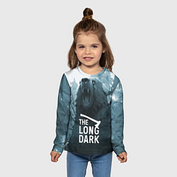 Лонгслив детский The Long Dark медведь, цвет: 3D-принт — фото 2