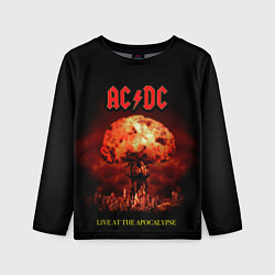 Лонгслив детский Live at the Apocalypse - ACDC, цвет: 3D-принт