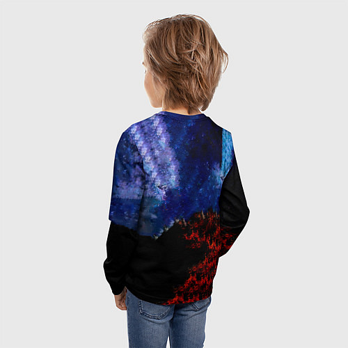 Детский лонгслив Феникс - Ария / 3D-принт – фото 4