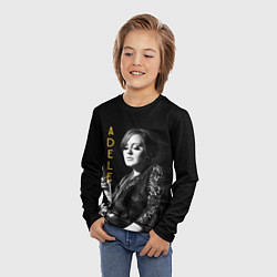 Лонгслив детский Певица Adele, цвет: 3D-принт — фото 2
