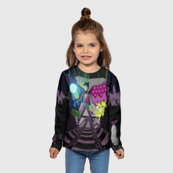 Лонгслив детский Spamton: BIG SHOT ! Deltarune Спамтон, цвет: 3D-принт — фото 2