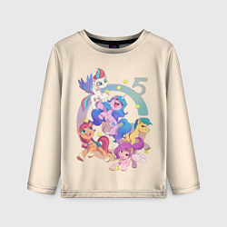 Лонгслив детский G5 My Little Pony, цвет: 3D-принт