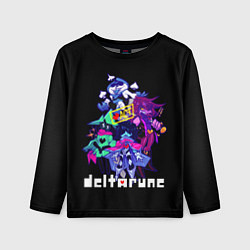 Детский лонгслив DELTARUNE РУНА ДЕЛЬТА ГЕРОИ ИГРЫ